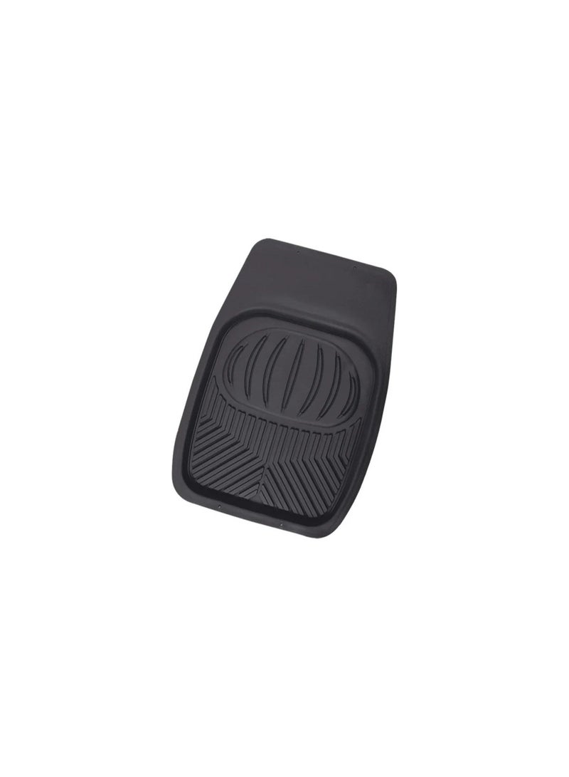 POLAR Universal Car Floor Mats – Frost Resistant Heavy Duty Rubber Mats, All-Weather Anti-Slip Vehicle Interior Protection for Sedan, SUV & Hatchback, Model TER-105 BK (Black) - Image 2